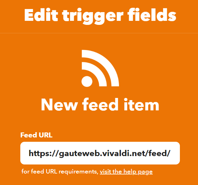 Edit trigger fields